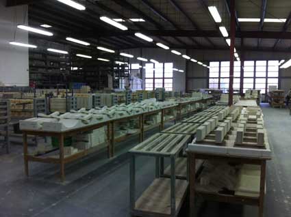 Atelier de fabrication de la céramique pour les poeles à bois ROMOTOP - 4
