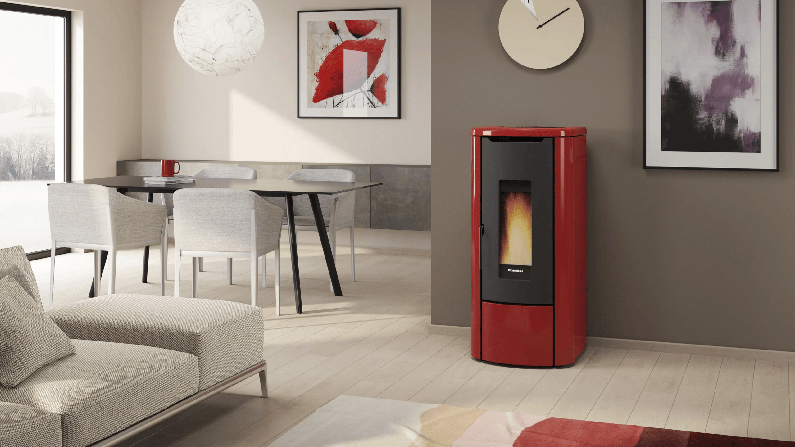 Thermo poêles à granulés