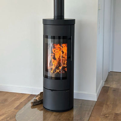 Le poêle ALEA 360°, pour une chaleur sur mesure