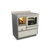 Cuisinières à bois RVE 80 avec four Variant Finition : Variant Sable