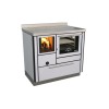 Cuisinières à bois RVI 90 avec four Finition : Standard Blanc