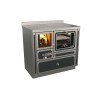 Cuisinières à bois RVI 90  Epoka avec four Finition : Epoka P46