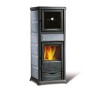 Poêle à bois THERMOROSELLA PLUS FORNO DSA 4.0 Finition : Pierre Naturelle