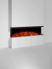 Cheminée électrique LUMEN 1600 Finition : Panoramique