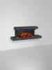 Cheminée électrique LUMEN 870 avec cadre Finition : ANTHRACITE