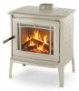 Poêles à bois Shelburne Finition : Emaillé beige