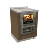 Cuisinières à bois Série MZ 60 Finition : Standard Bronze