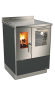 Cuisinière à bois ZVI 60 Finition : Standard Noir