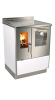 Cuisinière à bois ZVI 60 Finition : Standard Blanc