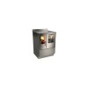 Cuisinière à bois ZVI 90 Finition : Inox