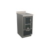 Cuisinière à bois  RE 40  Variant sans four Finition : Variant Noir