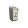 Cuisinière à bois  RE 40  Variant sans four Finition : Variant Créme