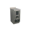 Cuisinière à bois  RE 40  Epoka sans four Finition : Epoka P14