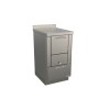 Cuisinières à bois RE 45 sans four Finition : Inox
