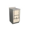 Cuisinières à bois RE 45 Variant sans four Finition : Variant Sable