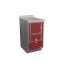 Cuisinières à bois RE 45 Variant sans four Finition : Variant Rouge