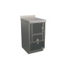 Cuisinières à bois RE 45 Variant sans four Finition : Variant Anthracit