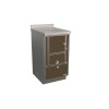 Cuisinières à bois RE 45 Variant sans four Finition : Variant Bronze Métalisé