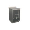 Cuisinières à bois RE 50  Variant sans four Finition : Variant Anthracit