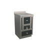 Cuisinières à bois RE 50 Epoka sans four Finition : Epoka P44