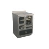 Cuisinières à bois RE 60  Epoka avec four Finition : Epoka P46