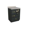 Cuisinières à bois RE 60  Epoka avec four Finition : Epoka P54