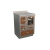 Cuisinières à bois RE 60  Epoka avec four Finition : Epoka P59