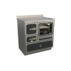 Cuisinières à bois RE 80 Epoka avec four Finition : Epoka P46