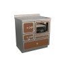 Cuisinières à bois RE 80 Epoka avec four Finition : Epoka P59