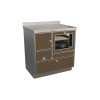 Cuisinières à bois RE 80 Variant avec four Finition : Variant Bronze Métalisé