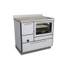 Cuisinières à bois RE 90 avec four Finition : Standard Blanc