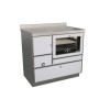 Cuisinières à bois RE 90 Variant avec four 