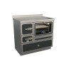 Cuisinières à bois RE 90 Epoka avec four Finition : Epoka P46