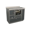 Cuisinières à bois RE 100 Variant avec four Finition : Variant Anthracit