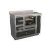 Cuisinières à bois RE 100 Epoka avec four Finition : Epoka P46