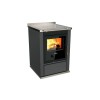 Cuisinières à bois S 60 Classica sans four Finition : Classica Anthracite