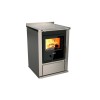Cuisinières à bois S 60 Classica sans four Finition : Classica Inox