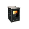 Cuisinières à bois S 60 Dekor sans four Finition : Dekor Serpentine