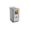 Cuisinières à bois RVE 40 sans four Finition : Standard Blanc