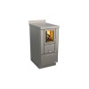 Cuisinières à bois RVE 40 sans four Finition : Inox