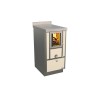Cuisinières à bois RVE 40 sans four Variant Finition : Variant Créme