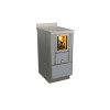 Cuisinières à bois RVE 40 sans four Variant Finition : Variant Argent Métalisé