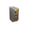 Cuisinières à bois RVE 40 sans four Variant Finition : Variant Bronze Métalisé