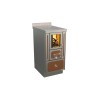 Cuisinières à bois RVE 40 sans four Epoka Finition : Epoka P59