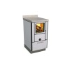 Cuisinières à bois RVE 45 sans four Finition : Standard Blanc