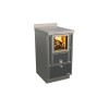 Cuisinières à bois RVE 45 sans four Variant Finition : Variant Anthracit