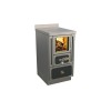 Cuisinières à bois RVE 45 sans four Epoka Finition : Epoka P46