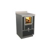 Cuisinières à bois RVE 50 sans four Variant Finition : Variant Noir