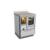 Cuisinières à bois RVE 60 avec four Finition : Standard Blanc
