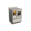 Cuisinières à bois RVE 60 avec four Variant Finition : Variant Créme